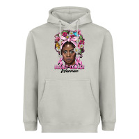 Moon Dust breast cancer warrior black woman Heavyweight Hoodie - BarkalooDesign
