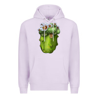 Lilac Blossfeldia Cactus Premium Hoodie - LillyAllenDesigns
