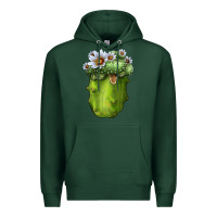Sports Green Blossfeldia Cactus Premium Hoodie - LillyAllenDesigns