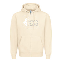 Sandshell Kiteboarding Hood River Oregon, Kitesurfing Zipper Hoodie - trangStudio