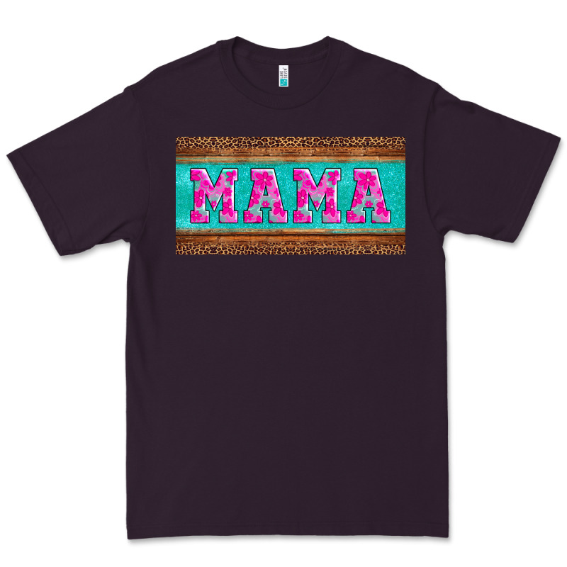 Floral Mama Mother's Day License Plate Premium Tee by Jasminsmagicworld | Teevron
