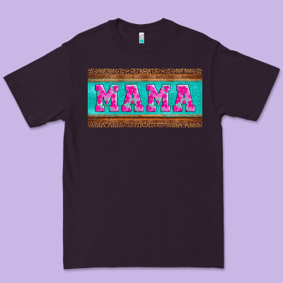 Floral Mama Mother's Day License Plate Premium Tee Designed By Jasminsmagicworld