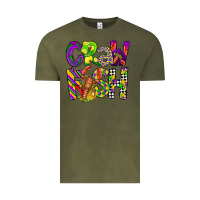 Vintage Olive crawfish mardi gras Vintage Tee - CowGirlArtShop