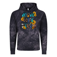 Cloud Black Super mom super wife super tired Vintage Hoodie - CowGirlArtShop