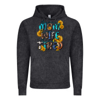 Vintage Black Super mom super wife super tired Vintage Hoodie - CowGirlArtShop