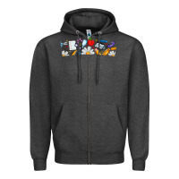 Charcoal Heather Best Teacher Ever Zipper Hoodie - CowhideDigitalArt