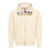 Sandshell Best Teacher Ever Zipper Hoodie - CowhideDigitalArt