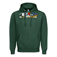 Sports Green Best Teacher Ever Zipper Hoodie - CowhideDigitalArt