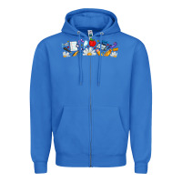 True Royal Best Teacher Ever Zipper Hoodie - CowhideDigitalArt