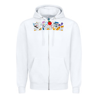 White Best Teacher Ever Zipper Hoodie - CowhideDigitalArt
