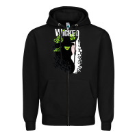 Black wicked broadway new musical Zipper Hoodie - trangStudio