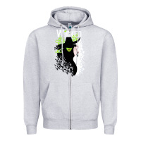 Heather Grey wicked broadway new musical Zipper Hoodie - trangStudio