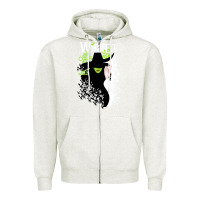 Oatmeal Heather wicked broadway new musical Zipper Hoodie - trangStudio