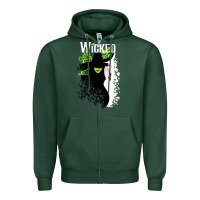 Sports Green wicked broadway new musical Zipper Hoodie - trangStudio