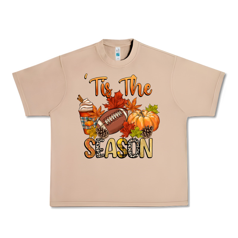 Tis The Season Football Urban Heavy Tee by CowGirlArtShop | Teevron