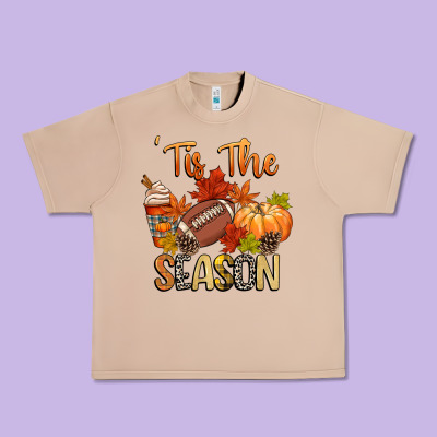 Tis The Season Football Urban Heavy Tee Designed By Cowgirlartshop
