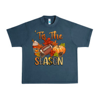 Midnight Navy tis the season football Urban Heavy Tee - CowGirlArtShop