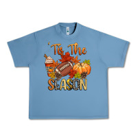 Pebble Blue tis the season football Urban Heavy Tee - CowGirlArtShop