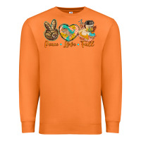Carrot peace love fall Premium Sweatshirt - BarkalooDesign