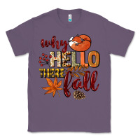 Lavender Why hello there Fall Classic Tee - NancyCooperArtShop