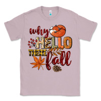 Lilac Why hello there Fall Classic Tee - NancyCooperArtShop