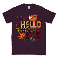 Plum Why hello there Fall Classic Tee - NancyCooperArtShop
