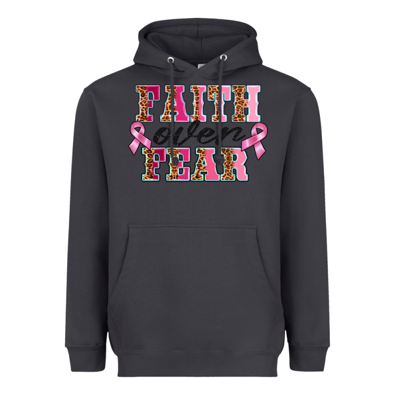 Faıth Over Fear Heavyweight Hoodie by BarkalooDesign | Teevron