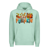 Seafoam Hello pumpkin Premium Hoodie - RanaPortraitStore