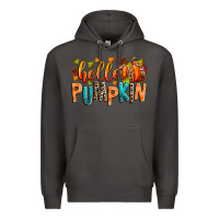 Smoke Hello pumpkin Premium Hoodie - RanaPortraitStore