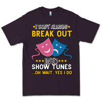 Plum My Brain is 95% Show Tunes. Funny Theatre Gift. Premium Tee - Bettercallsaul
