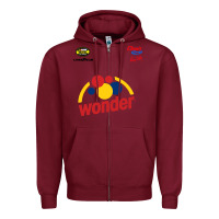 Burgundy ricky bobby talladega nights pit crew Zipper Hoodie - trangStudio
