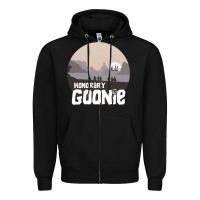 Black Honorary Goonie GIFT Zipper Hoodie - trangStudio
