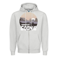 Dove Grey Honorary Goonie GIFT Zipper Hoodie - trangStudio