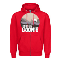 Red Honorary Goonie GIFT Zipper Hoodie - trangStudio
