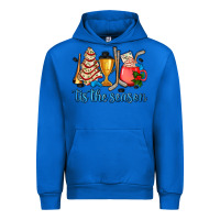Cobalt tis the season hockey and Christmas Urban Hoodie - AdoDesignShop