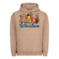 Pigment Burro tis the season hockey and Christmas Urban Hoodie - AdoDesignShop