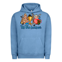 Tis The Season Hockey And Christmas Urban Hoodie | Teevron
