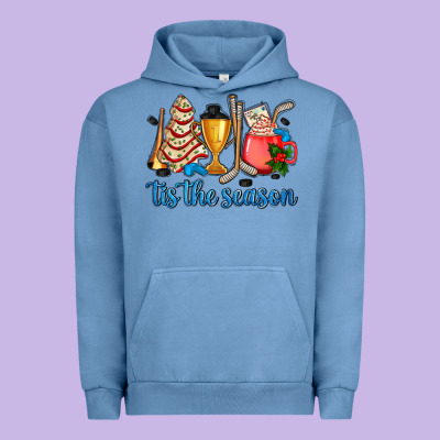 Tis The Season Hockey And Christmas Urban Hoodie Designed By Adodesignshop