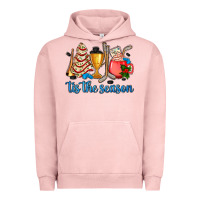 Pigment Salmon tis the season hockey and Christmas Urban Hoodie - AdoDesignShop