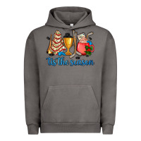 Pigment Tornado tis the season hockey and Christmas Urban Hoodie - AdoDesignShop
