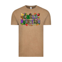 Vintage Coffee child nutrition mardi gras cowgirl Vintage Tee - CowGirlArtShop