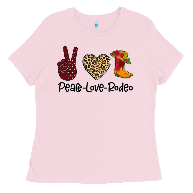 Peace Love Rodeo Ladies Tee by Bettercallsaul | Teevron