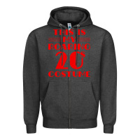 Charcoal Heather halloween roaring 20s costume Zipper Hoodie - trangStudio