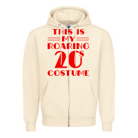 Sandshell halloween roaring 20s costume Zipper Hoodie - trangStudio