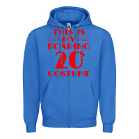 True Royal halloween roaring 20s costume Zipper Hoodie - trangStudio