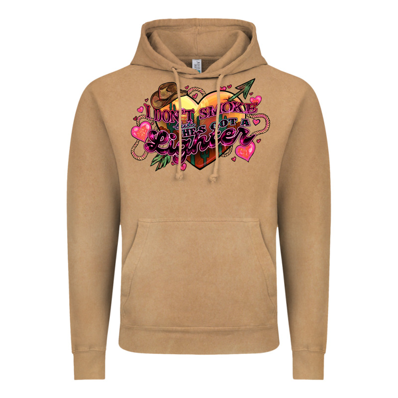 I Don't Smoke But He's Got A Lighter Vintage Hoodie by HowdyJamesFarm | Teevron