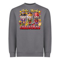 Storm Nuts About Christmas Heavyweight Sweatshirt - CowhideDigitalArt
