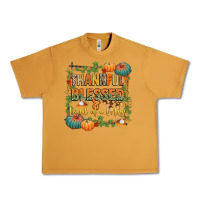 Peanut Butter thankful blessed and kind of a mess Urban Heavy Tee - CowGirlArtShop