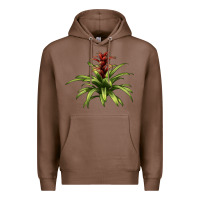 Chestnut Bromeliads Premium Hoodie - LillyAllenDesigns