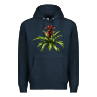 Navy Bromeliads Premium Hoodie - LillyAllenDesigns